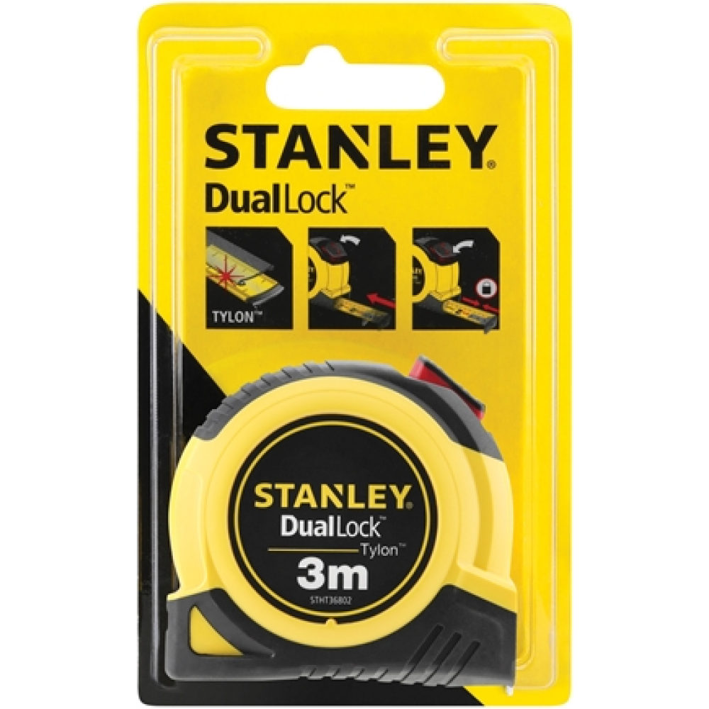 Stanley Рулетка измерительная tylon dual lock 3м Stanley STHT36802-0